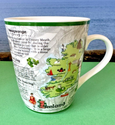 Irish Facts Tasse A Little Bit Of Ireland Irish Memories By Allied 2016 NEU E