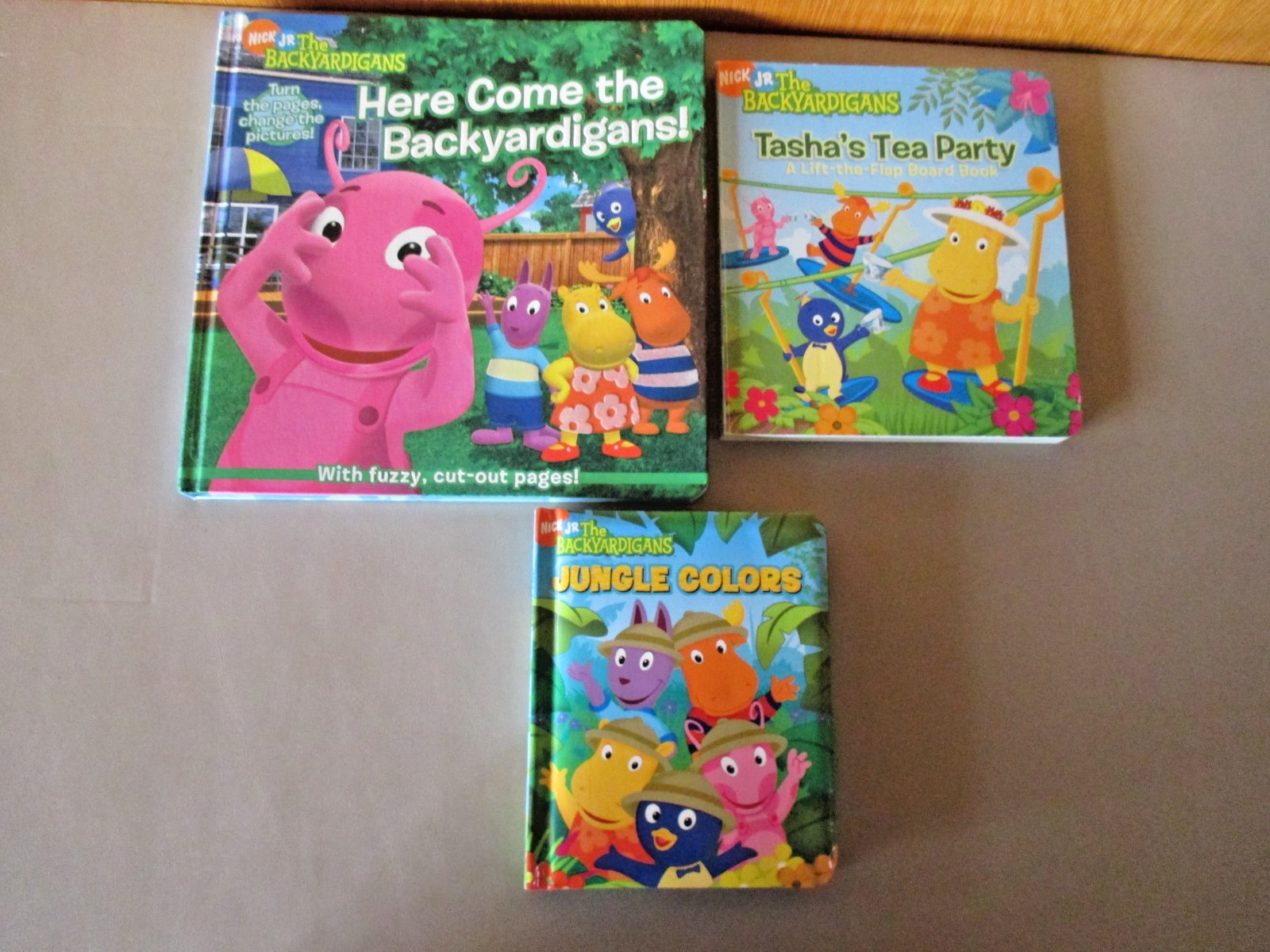 3 Nick Jr. The Backyardigans Board Books - Spirits in Wood