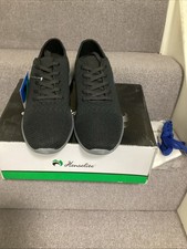 Henselite Hm72 Gents Light Weight Bowls Shoes Black Size 12 .