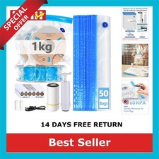 3D Printer Filament Vacuum Storage Bags Kit with USB Electric Air Pump