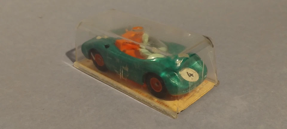 VINTAGE MAJORETTE RAIL ROUTE FERRARI LM N°9 1966 made in france - Immagine 2 di 4