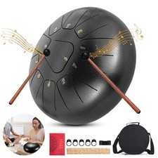 Tongue Drum 10 Zoll 11 Tone C-Dur Zungentrommel Hand Pan Schlagzeug Instrument