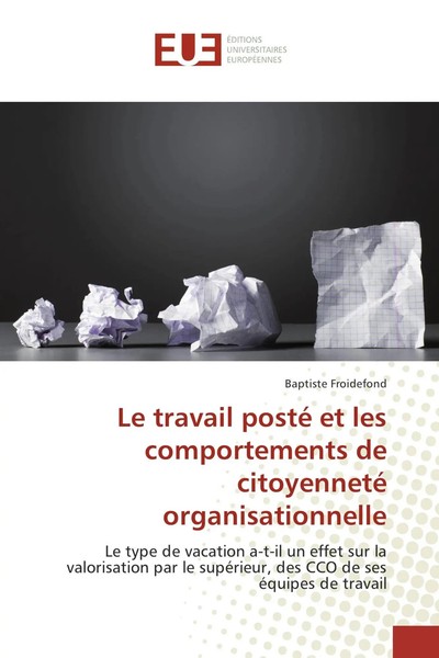 Le Travail Posté Et Les Comportements De Citoyenneté Organisationnelle Buch 2018-image