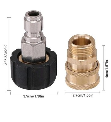 #ad PRESSURE WASHER 3 8 INCH QUICK CONNECT CONVERSION KIT $24.99