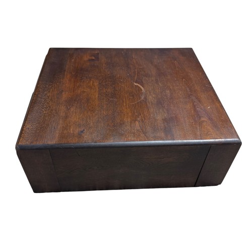 VTG Industrial Library Librarian Card Catalog 2 Drawer Oak File Cabinet Old - Picture 3 of 8