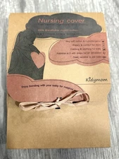 Kidymon Nursing Cover,100% Breathable Muslin Cotton,2-1 Stroller Cover