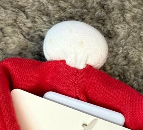 Ropa Bebé Niño Nuevo Vintage Carter's 3-9 Meses Santa Navidad Vacaciones Sombrero Foto 4 de 4