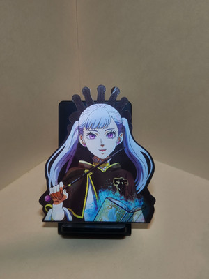 Black Clover Noelle Silva 3D Lenticular Motion Moving Car Sticker Decal Peeker