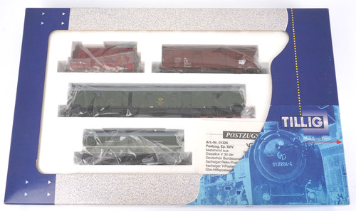 Tillig TT 01325 Postzug-Set DP/DBP mit Diesellok V 36 - Unbespielt - ZYAV/15131 | Zustand: Gebraucht