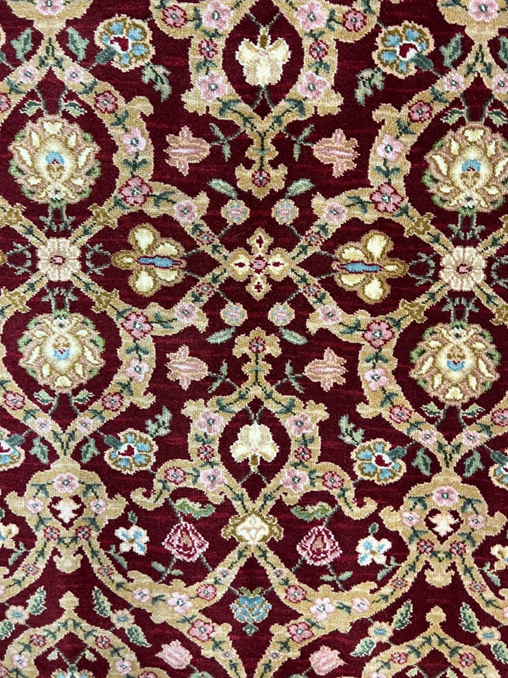 Alfombra Oriental 5'9" x 9'1" Nueva Diseño Karastan Tab riz - Pila Completa - Hecha en EE. UU. Foto 4 de 4