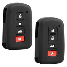 2 Remote Key Fob Keyless Entry Cover For 2013-2017 Toyota Camry Avalon Corolla 2 Remote Key Fob Keyless Entry Cover For 2013-2017 Toyota Camry Avalon Corolla