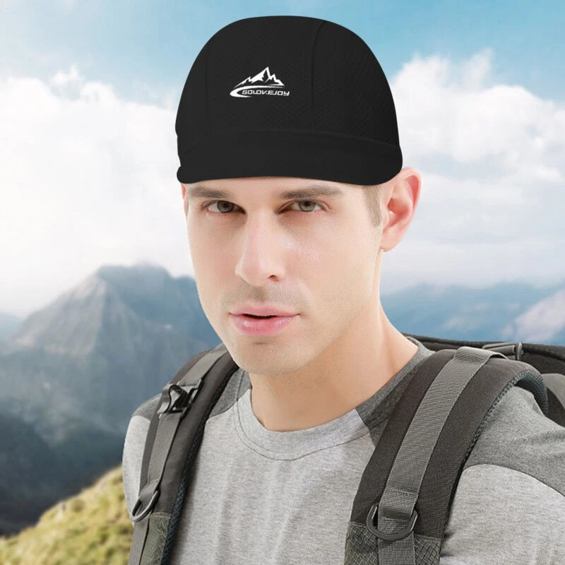 Gorra de enfriamiento con calavera para ciclismo debajo del casco deportes de verano absorbente de sudor sombrero de bicicleta Foto 2 de 4