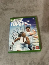 TopSpin 2K25 Xbox One Series X Pristine Mint Condition Tennis Video Game 2K CIB