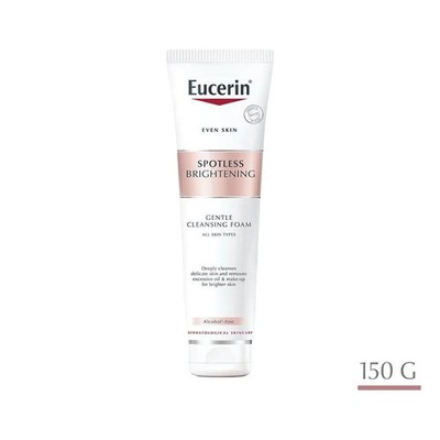 Eucerin Spotless Brightening Gentle Cleansing Foam Reduce Freckles DarkSpots150g