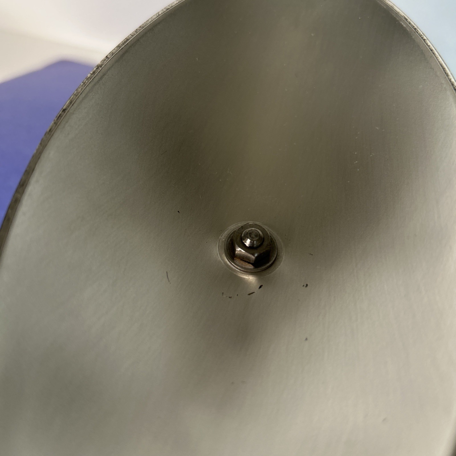 Vintage West Germany Crystal Pedestal Compote with Silver Plated Base -00