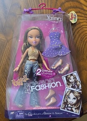  VINTAGE RARE 2006 Bratz Passion 4 Fashion Yasmin Doll -  (NIB)  MGA 