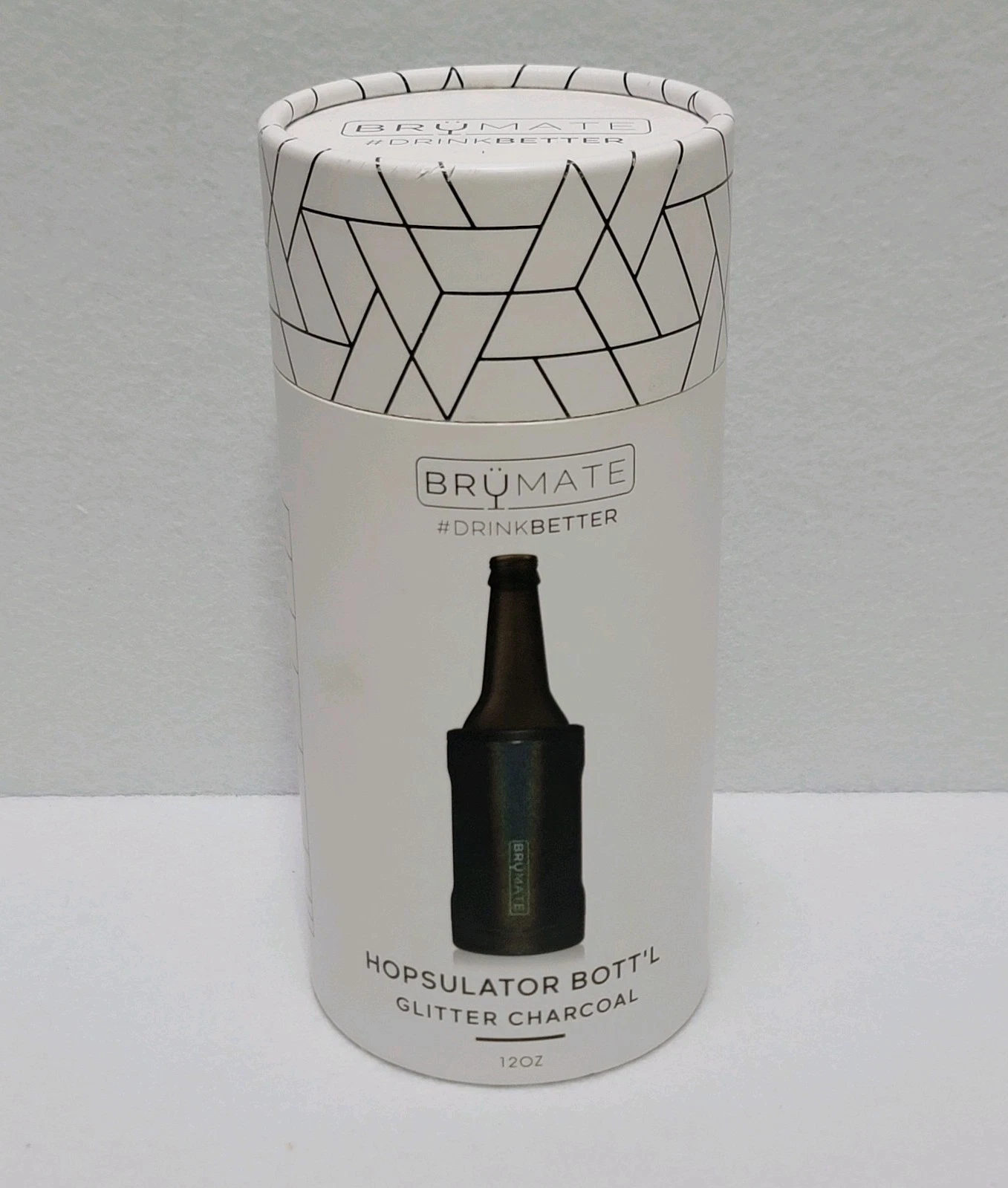 New Brumate Hopsulator Bott'l Insulated Bottle Cooler 12oz koozie cold ice drink