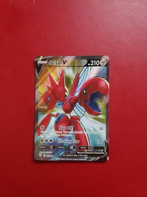 Scizor V (Full Art) 183/189 Swsh03: Darkness Ablaze Holo
