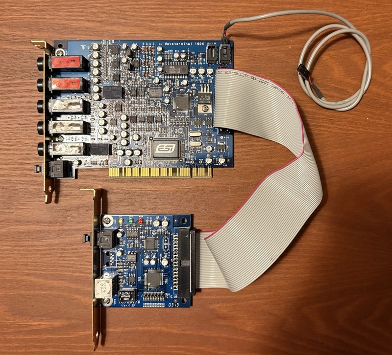 ESI WaveTerminal 192x PCI Audio Card w/  MI/ODI/OMIDI - Digital I/O Add-On Card