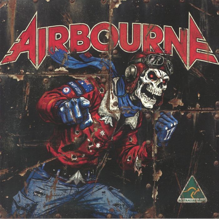 Airbourne 'Airbourne' LP Gold Nugget Vinyl NEW SEALED - Image 3
