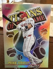 2026 Topps Series 1 Celebrations -Mike Trout #TOG-2 Titans of the Game LA Angels