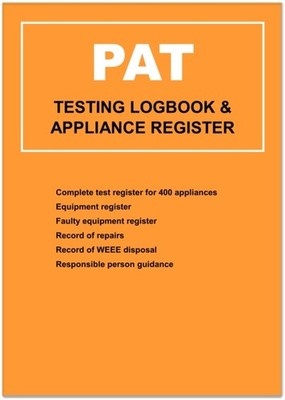 PAT (Portable Appliance Testing) Logbook by Docs-Store PAPERBACK 9781803524344