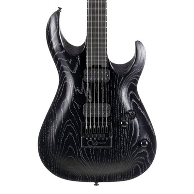 Cort KX700 EverTune Double Cutaway Electric Guitar - Open Pore Black - Open Box
