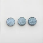 1960, 1961, and 1962 Canada 10 Cents Dime, 0.800 Fine Silver, Lot Of 3