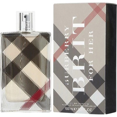 NEW Burberry Brit Women 3.3 Oz / 100 ML Eau de Parfum Spray/100%AUTHENTIC