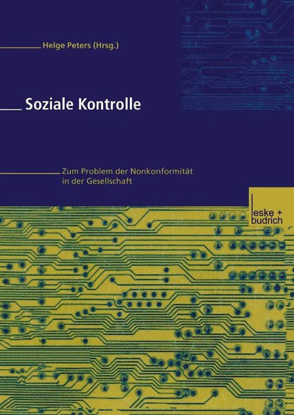 Soziale Kontrolle Zum Problem Der NormkonformitäT In Der Gesellschaft Peters-image