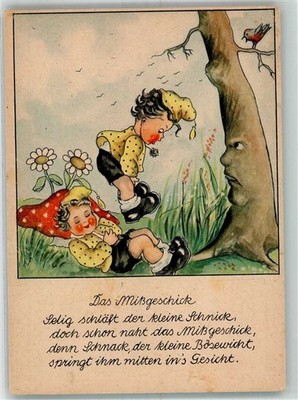 38215500 - sign. Palu Marg. Das Missgeschick Zwerg Gebrauchsspuren
