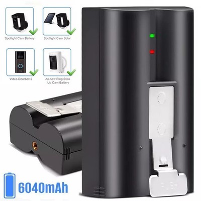 2 Pack Ring V4 Battery for Ring camera Doorbell Solar Floodligh 2/3/4/3 plus