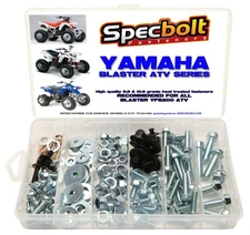 120pc Bolt Kit: fits Blaster YFS200 Model Series ATV for Maintenance & Restor...