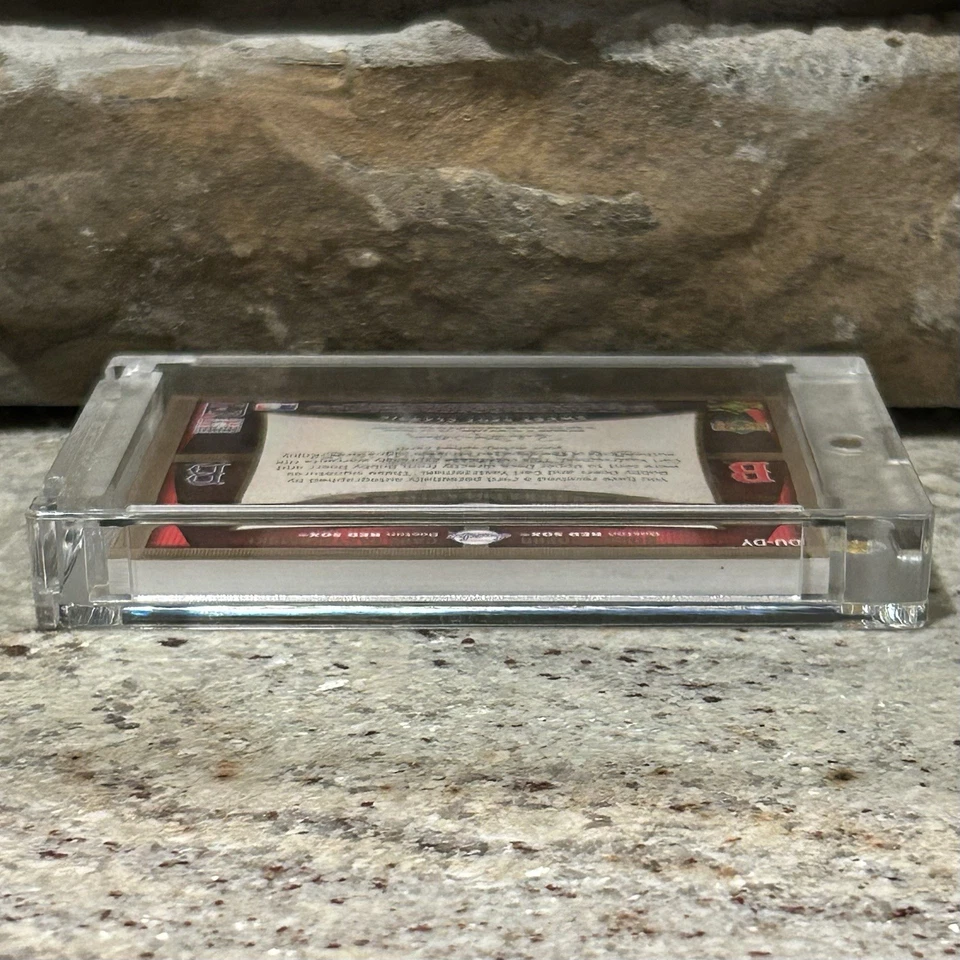 2005 Upper Deck Sweet Spot Classic Dual Signatures Doer Yastrzemski #DU-DY /15 - Image 3 of 3