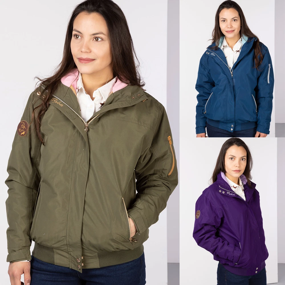 Rydale Bomber Jacket Equestrian Style Short Waterproof Riding Coat 12  Colours | eBay