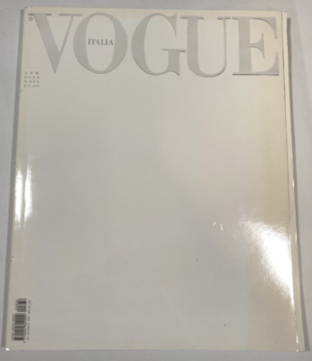 VOGUE Italia 835 April 2020 #White So Far So Close Italy