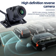 180° Waterproof Rearview Backup Camera - Night Vision, CMOS for Safe Parking