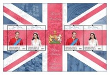 Micronesia 2011 - Royal Wedding Prince William & Kate Middleton Sheetlet - MNH