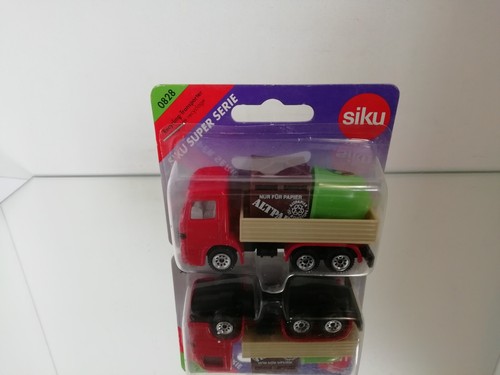 SIKU 0828 RICICLO TRANSPORTER MERCEDES TRUCK ON BLISTER - Foto 4 di 4
