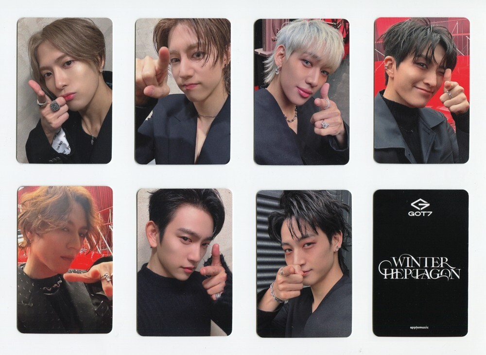 GOT7 - WINTER HEPTAGON [APPLE MUSIC] PREORDER EXCLUSIVE OFFICIAL