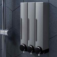 3/2/1Pcs Soap Dispenser Bathroom Wall Mount Shower Shampoo Lotion Container