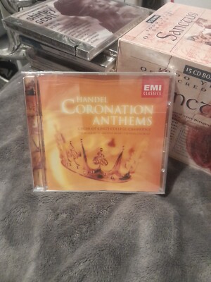 Handel Coronation Anthems Choir of King's College Cambridge Audio CD