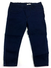 OshKosh Bgosh Girls Size 2T Jeggings Chambray Stretch Pants Pre-Owned