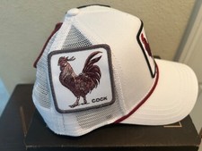 NWT Goorin Bros The Farm Trucker Hat Limited Edition 4 Patch - COCK
