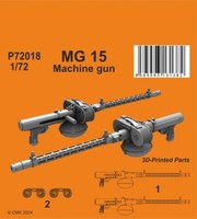MW22 Cmk P72018 Mg 15 German Wwii Machine Gun 1/72 Accessories