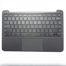 Original For HP Chromebook 11 G4 EE Keyboard Base Laptop Palmrest Upper Cover