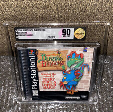 Blazing Dragons VGA 90 GOLD LEVEL! SUPER RARE 1996 SONY PS1 PLAYSTATION VARIANT
