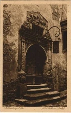 Old postcard postcard Rothenburg - Old Town Hall Portal GERMANY (1074278)