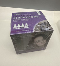 TriOak Cat Calming Diffuser 2 in 1 Anxiety Relief Pheromone Refills 4 Pack READ