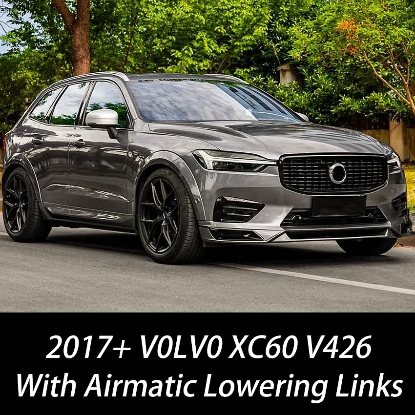 For 2017+ Volvo XC60 D5 Adjustable Air Ride Suspension Lowering Links Kit - Imagen 2 de 4
